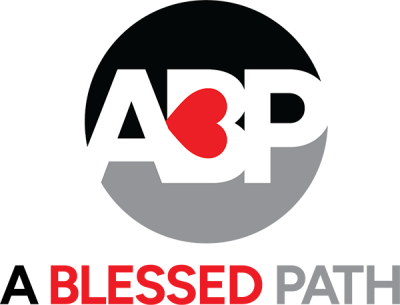A Blessed Path Logo Heart Brands LLC